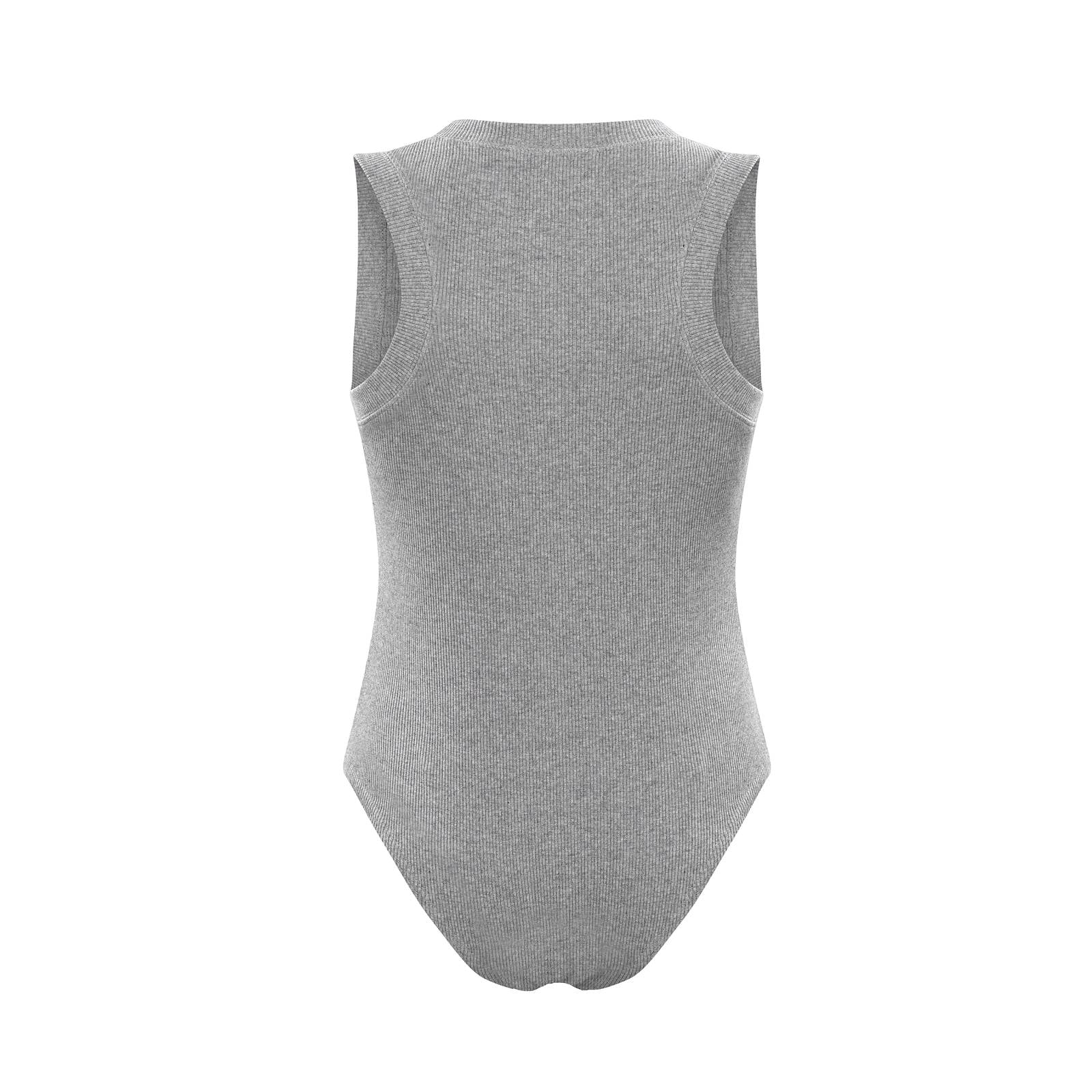 Back of the Tanktop body in Grey