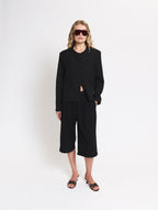 PLEATED BERMUDA