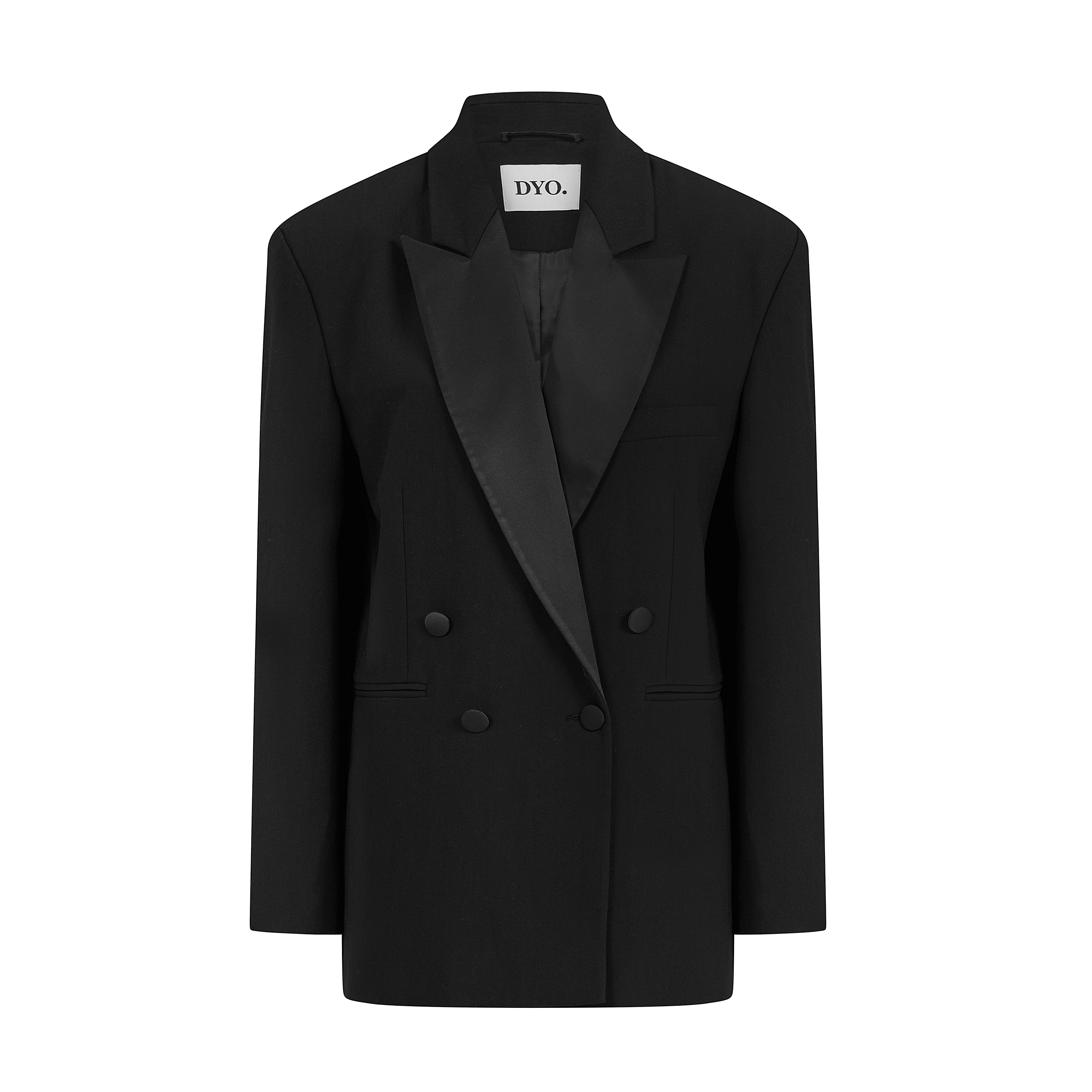 The Smoking blazer in black