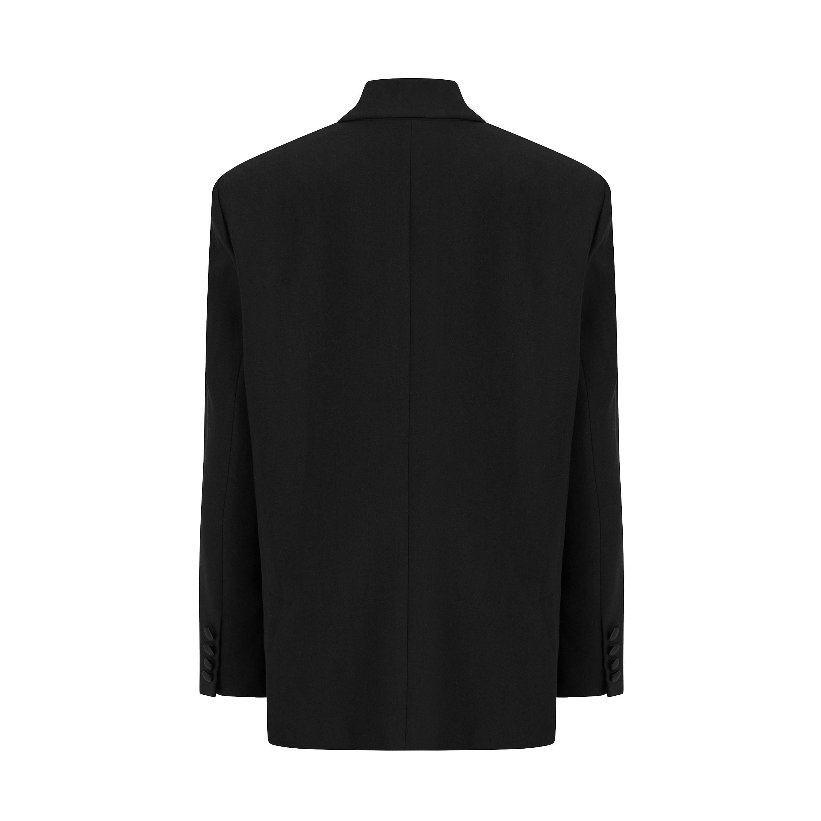 Back of the Smoking blazer in black