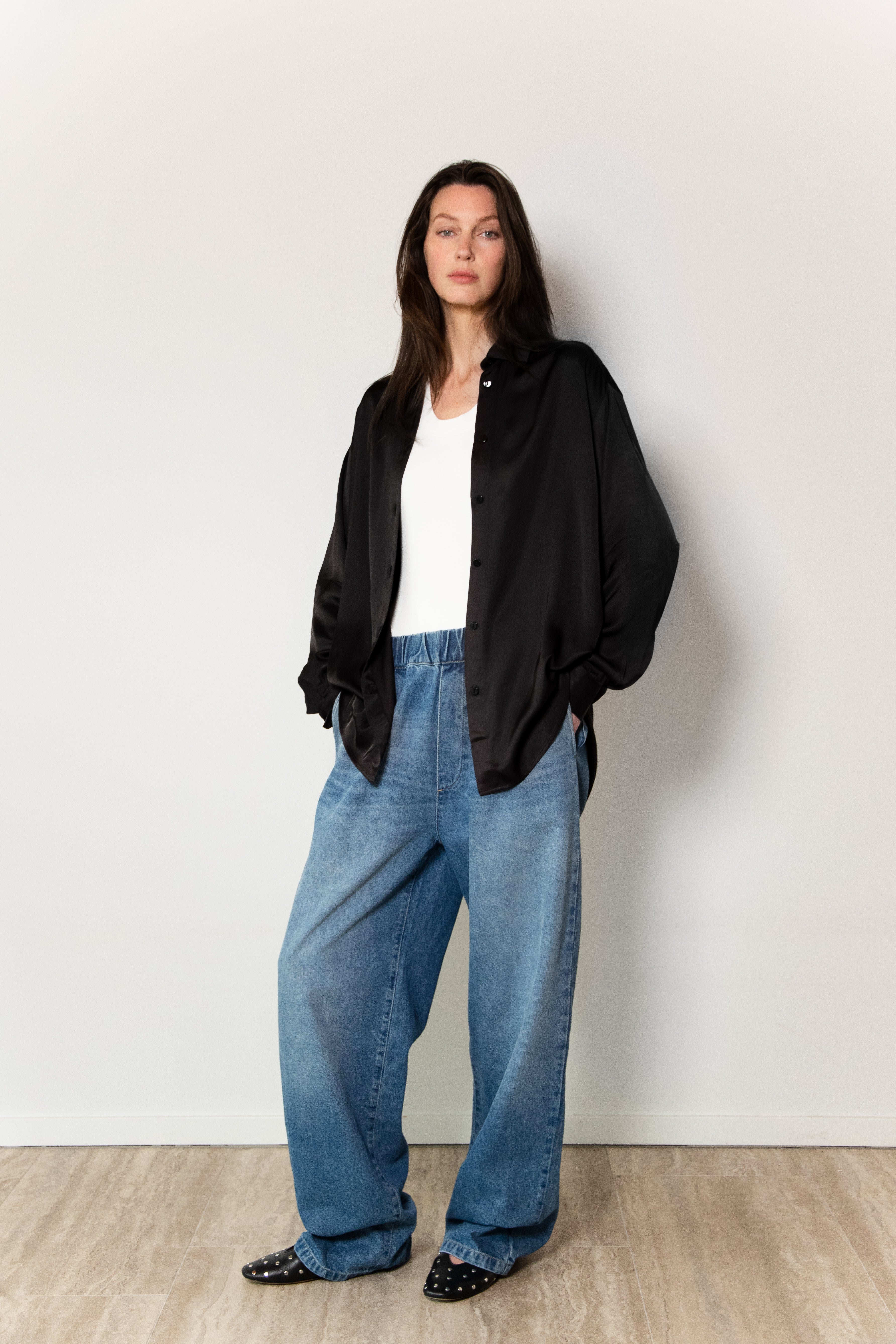 UTILITY PANTS IN DENIM