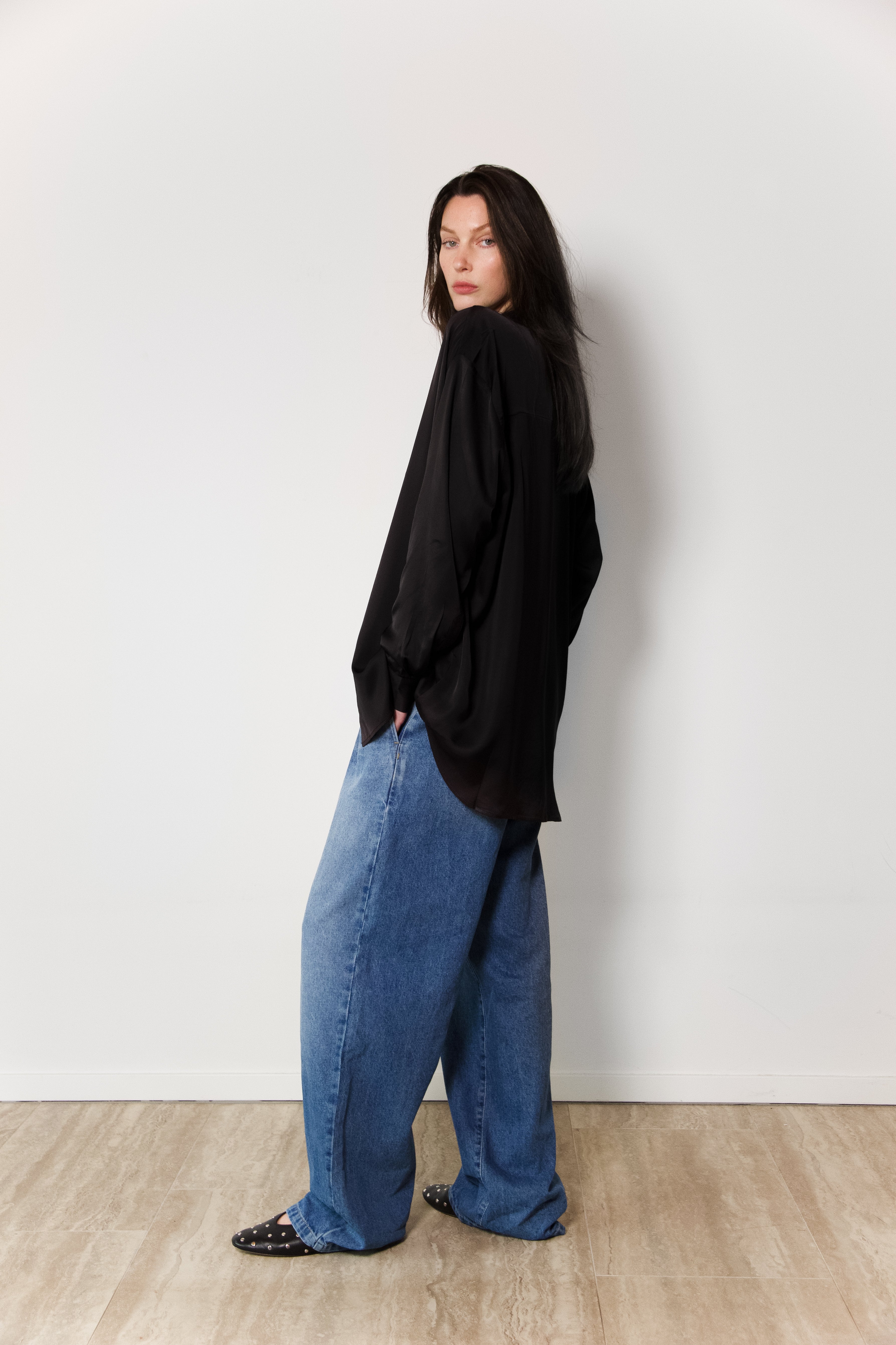 UTILITY PANTS IN DENIM
