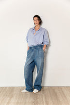 UTILITY PANTS IN DENIM