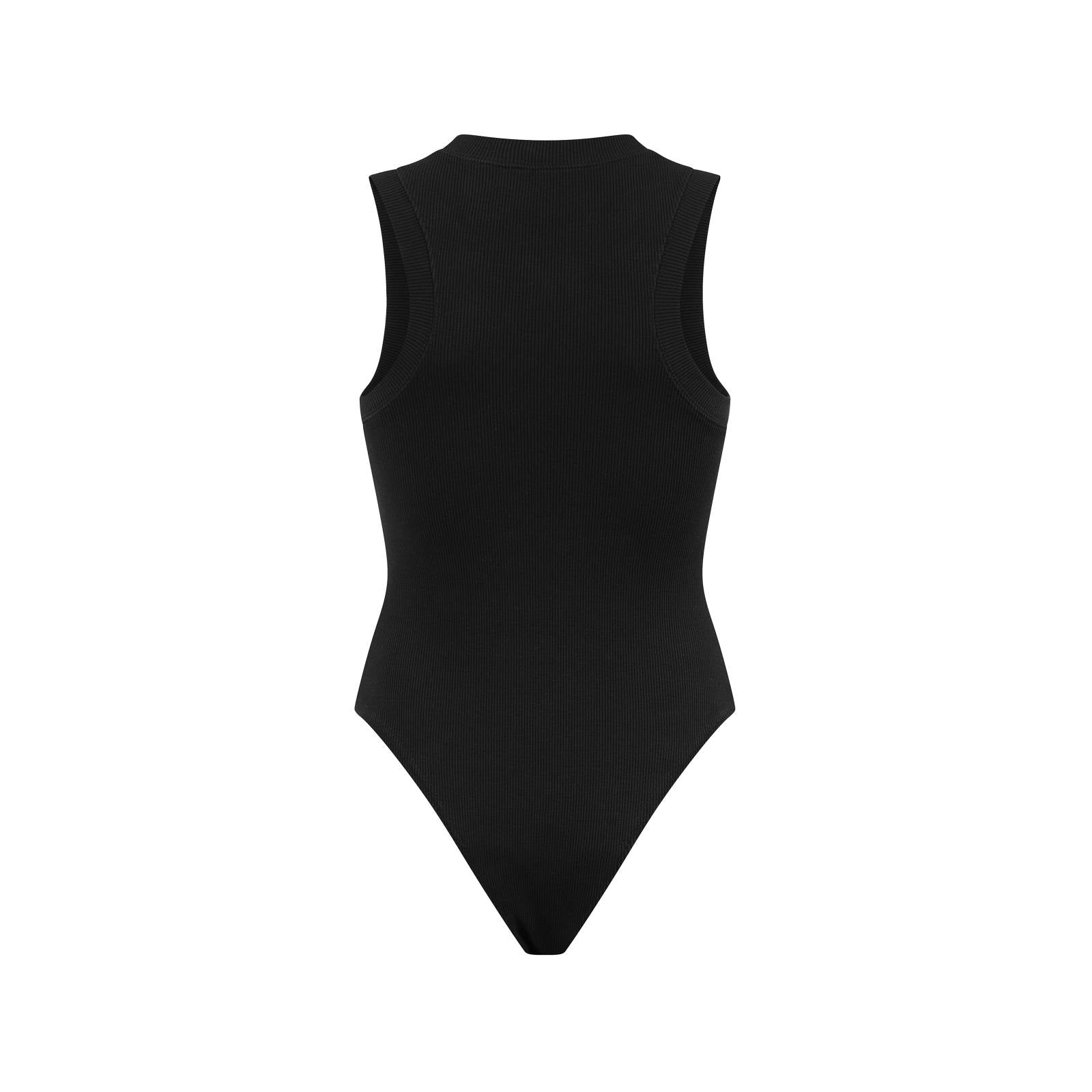 Back of the Tanktop body in black 