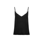 The satin Camisole in black 
